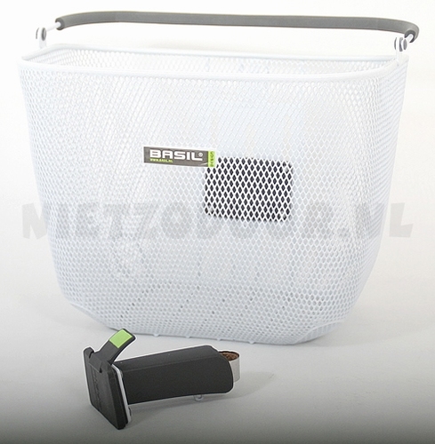 Mand Basil Afneembaar basimply II wit