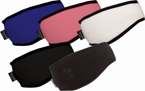 Haarband fleece roze