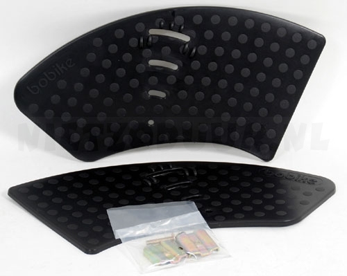 Bobike voetbeschermplaten zwart