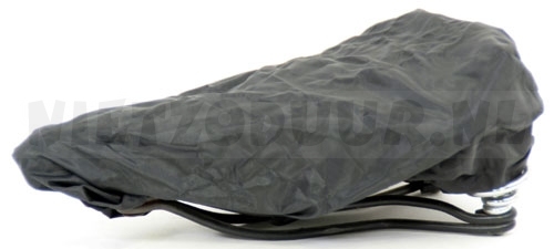 Zadel overtrek (regenhoes) universeel zwart