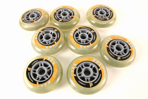 Skeeler wielen 84 mm 82A per 8 stuks