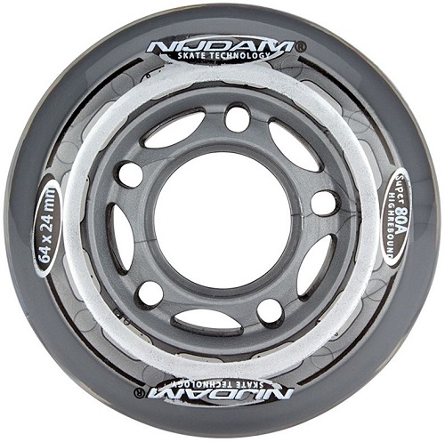 Skate wielen 64 mm 80A