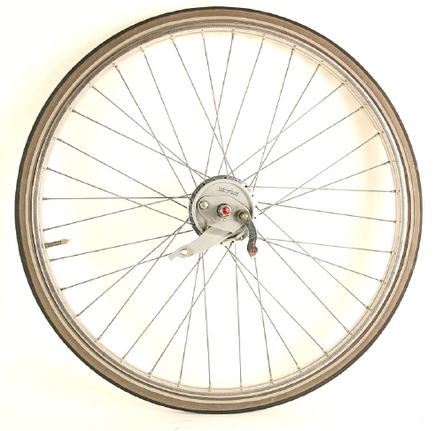 Voorwiel 26 x 1 3/8 gebruikt