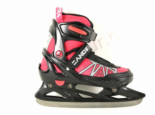 Zandstra combo maat M schaats en inline skates in één roze