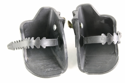 Gebruikte bobike voetenbakjes met riemen zwart