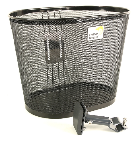 Fietsmand voorop New look zwart