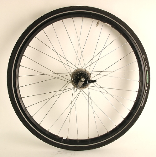 Achterwiel nexus 7 zwarte velg