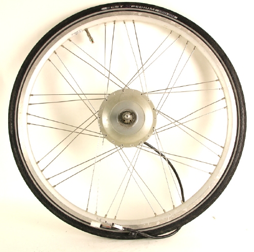 Voorwiel met motor e-motion D-light aluminium velg