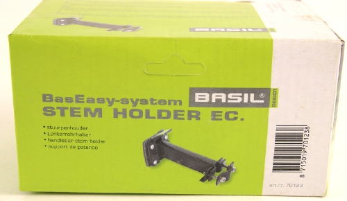 Basil stuurpenhouder voor manden- en tassen