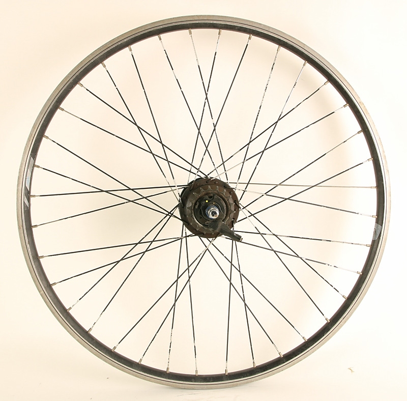 Achterwiel 28 inch met shimano nexus 7 naaf zwart