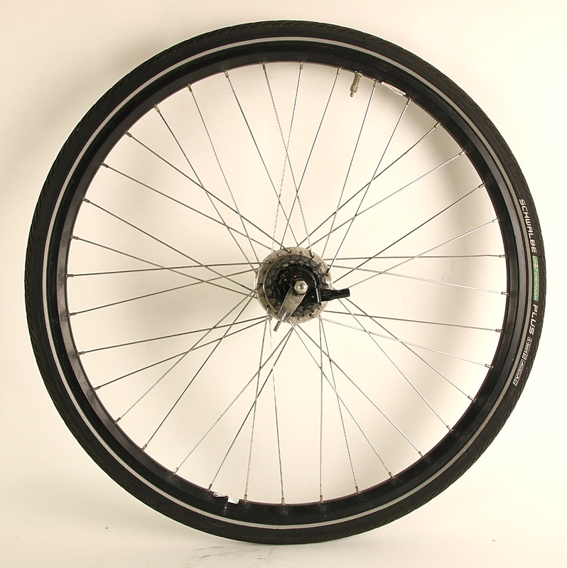 Achterwiel nexus 7 zwarte velg