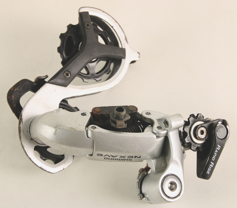 Gebruikte achter derailleur shimano nexave