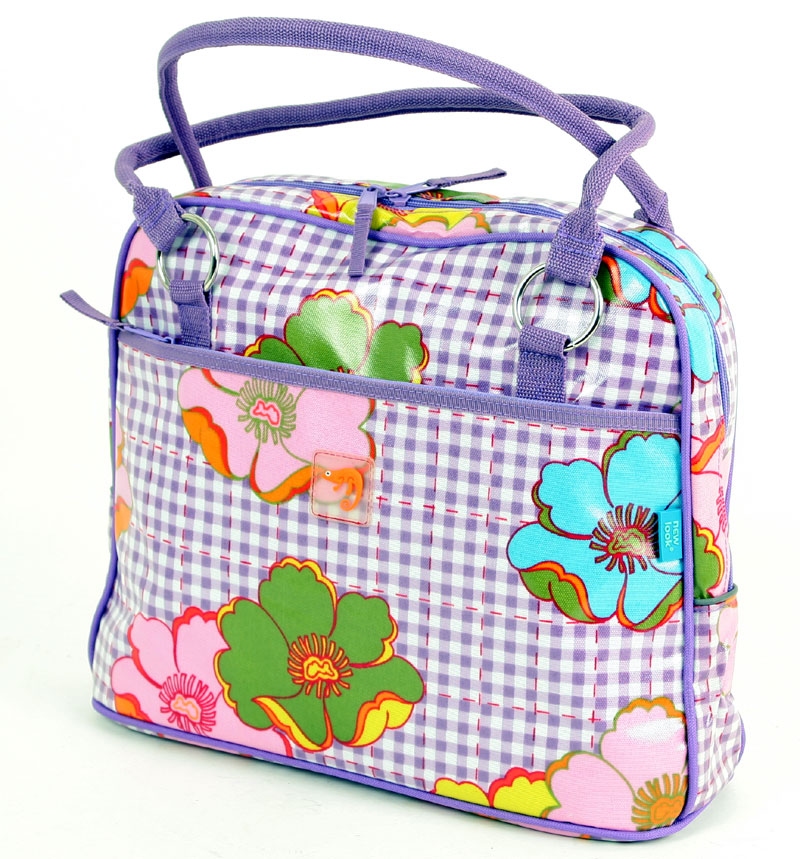 New Look 209 enkel Femme fiori paars