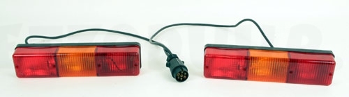 Verlichting set voor fietsendrager