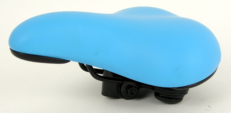 Zadel blauw universeel