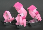 Bob skates verstelbaar 24 - 34 roze/fuchsia