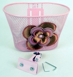 Kindermandje Basil Jasmin Basket roze