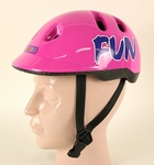 Fietshelm Abus fun roze maat s/m 47-52
