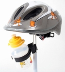 Fiets / skatehelm met gratis bidon. maat 50-56 cm
