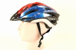 Fietshelm Polisport chaos maat 56-61 /zilver/rood/blauw