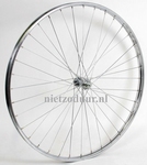 Voorwiel 28 x 1 1/2 chroom velg