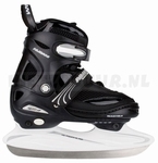 Nijdam 3150 ijshockey schaatsen verstelbaar 30 - 33 zwart