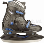 Nijdam 3024 ijshockey schaatsen verstelbaar 30-33 zw./blauw