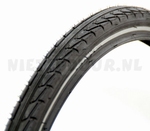 Buitenband 28 x 1 5/8 x 1 3/8 zwart met reflecterende bies