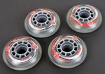 Inline skate wielen 72 mm 78A per 4 stuks