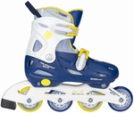 Nijdam 52SJ inline skates verstelbaar 34-37 Navy seal