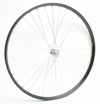 Voorwiel 28 x 1 1/2 zwarte velg zonder goudkleurige bies