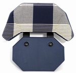 GMG verlengde hoofdsteun Blauwe ruit