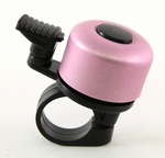 Fietsbel kunststof roze