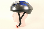 Fietshelm GES hornet maat 55-60 carbonlook/blauw/zilver