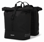 Urban proof dubbele fietstas rolltop zwart 38 liter