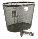 Fietsmand voorop New look zwart