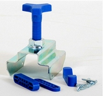 Twinny load klem voor gebogen crank