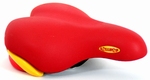 Zadel selle royal rood/geel