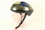 Fietshelm GES hornet maat 55-60 carbonlook/blauw